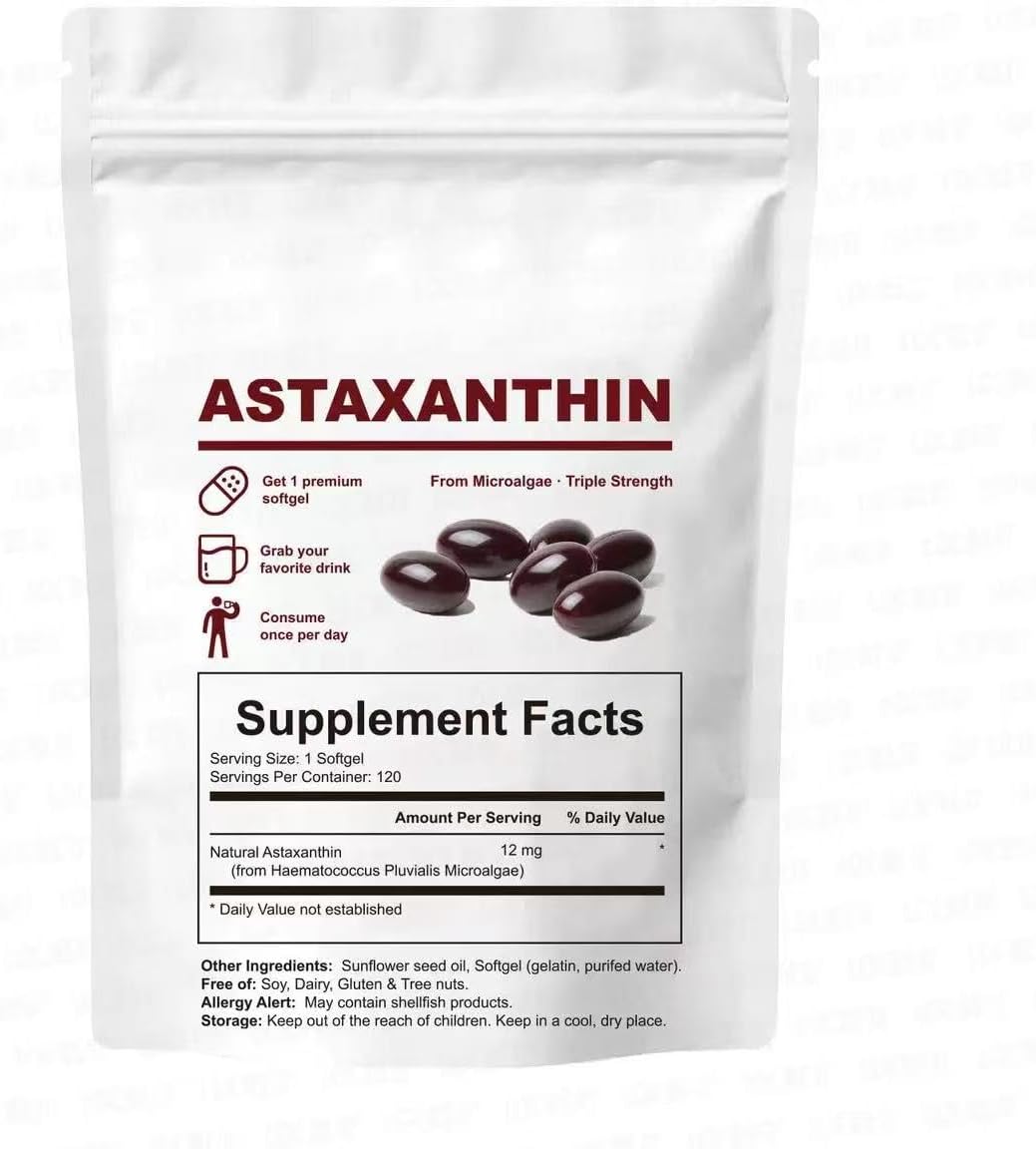 Astaxanthin Softgels By Alolevi™